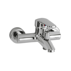 شیر شیرالات دوش حمام کسری آبتین کروم اهرمی