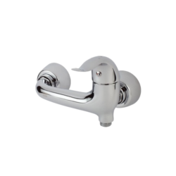 شیر توالت دستشویی کاسپین شیرالات کسری کروم