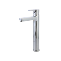 شیر روشویی بلند شیرالات کسری کروم