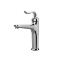 روشویی کوتاه رابین کسری شیر کروم