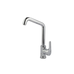 شیر ظرفشویی آشپزخانه کسری کروم آبتین