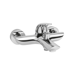 شیر دوش حمام کسری کروم هیرمند