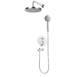 شیر دوش حمام تیپ4 توکار کسری کویین (گرد)