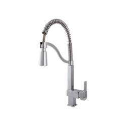 شیر ظرفشویی فنری راسان باران-فلت