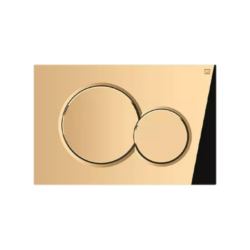 کلید تخلیه فلاش تانک ایران تویین آبکاری شده