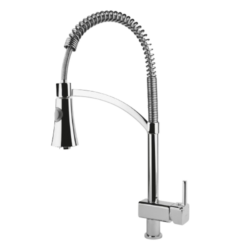 شیر ظرفشویی فنری کسری آبشار