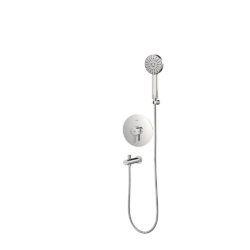 شیر دوش حمام تیپ2 توکار کسری کویین (گرد)