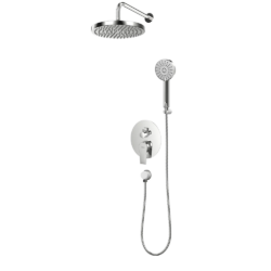 شیر دوش حمام تیپ3 توکار کسری فیدل (بیضی)