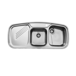 سینک توکار استیل البرز مدل 614/52 new