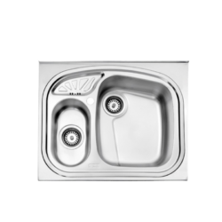 سینک روکار استیل البرز مدل 605/60