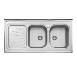 سینک روکار استیل البرز مدل 214/60