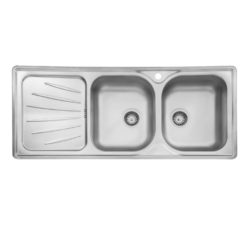 سینک توکار استیل البرز مدل 214/52