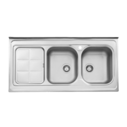 سینک روکار استیل البرز مدل 215/60