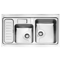 سینک روکار استیل البرز مدل 812/60