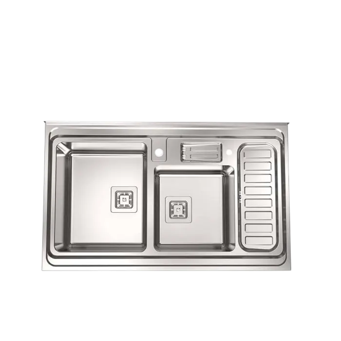 سینک روکار پرسی فانتزی استیل البرز 852/60