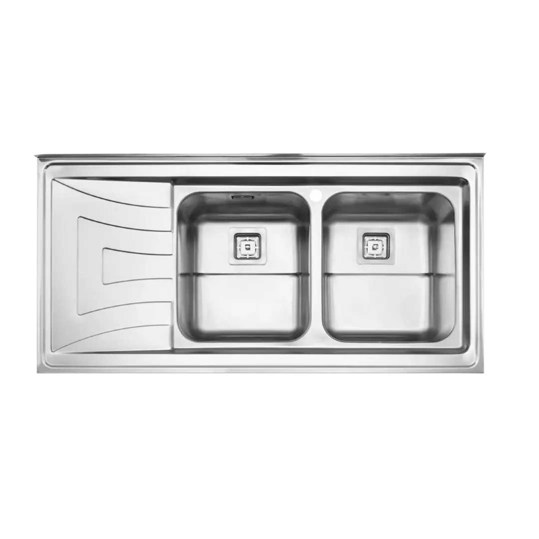 SnapBG.ai_1740431574600 سینک روکار استیل البرز مدل 736/60