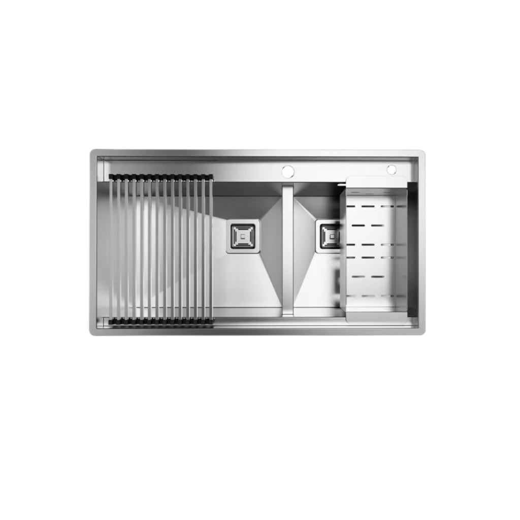 سینک روکار دست ساز باکسی کن مدل 90 BCN302