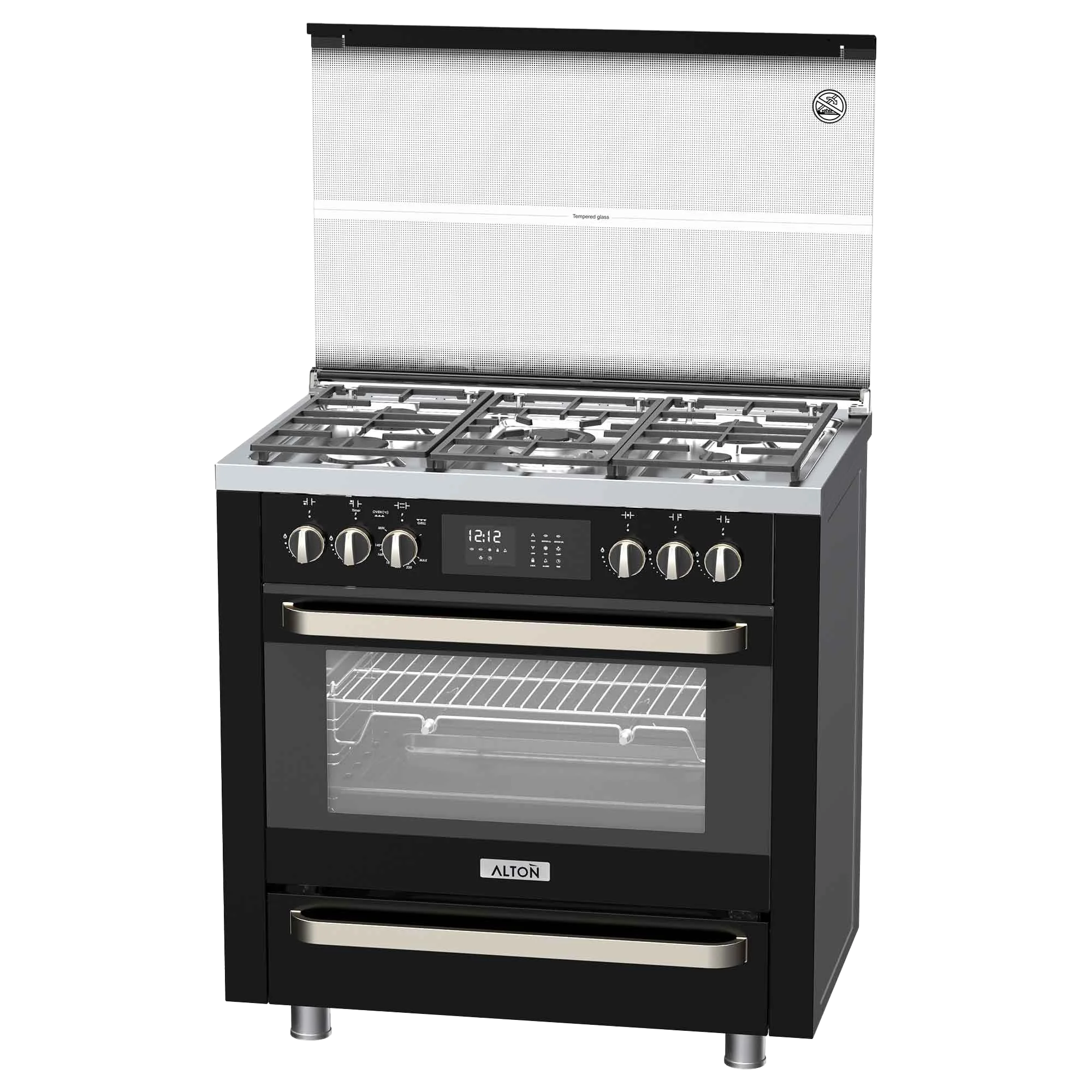 اجاق گاز مبله فردار تخت آلتون مدل MX۵